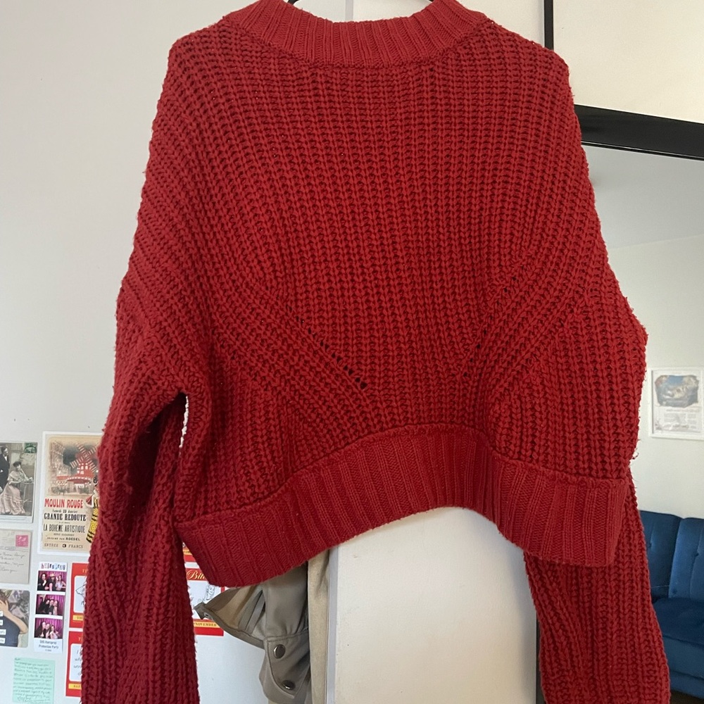Orange Sweater